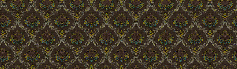 Decorative elegant luxury design.Vintage elements in baroque, rococo style.Design for cover, fabric, textile, wrapping paper .
