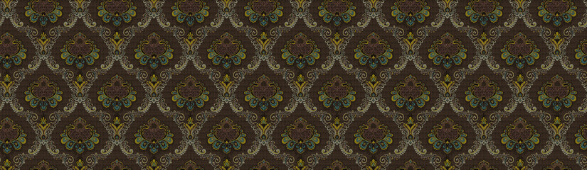 Decorative elegant luxury design.Vintage elements in baroque, rococo style.Design for cover, fabric, textile, wrapping paper .