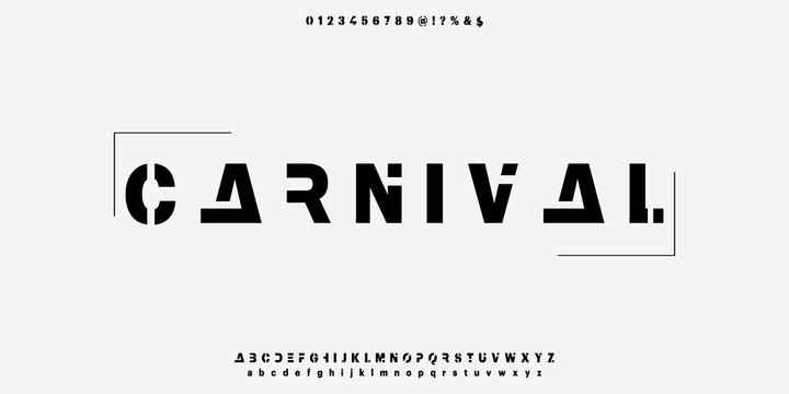 Font. Abc alphabet typeface. font digital  modern alphabet and number fonts. Typography alphabet  creative font and numbers design .new vector illustraion.typeface design