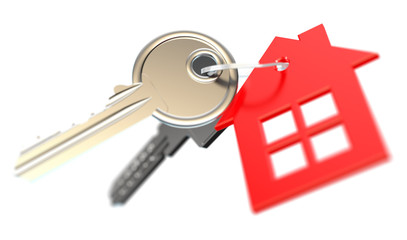 Real Estate Agent house hand concept.