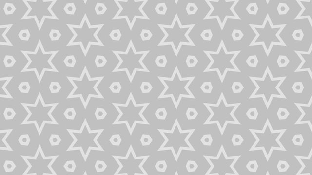 Graphic pattern in black and white with stroboscopic and hypnotic effect, while increasing in size and then reducing it, in 16: 9 video format