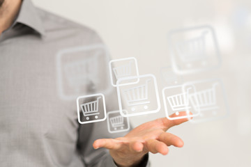 SALE CONCEPT DIGITAL in hand