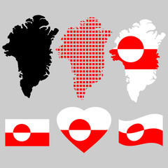 map of greenland © mayboro1964