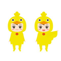 きぐるみ　ひよこ