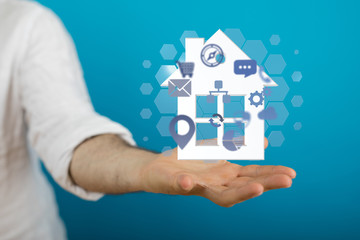 Smart home and future concept