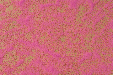 color sand in geometric pattern background 