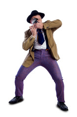 old press photographer