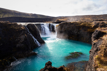 Cascata di Sigoldufoss, Islanda