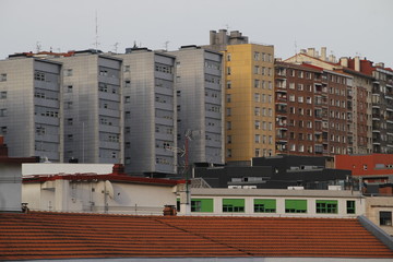 Apartments blocks in Bilbao