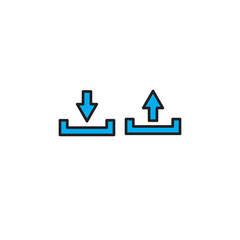 upload download icon