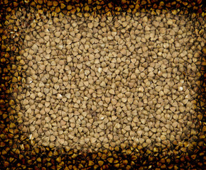 grits for cooking as a texture background