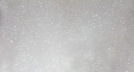 The texture of the white foam