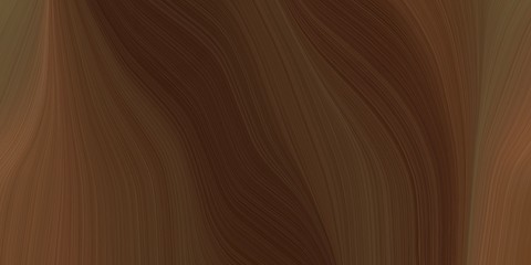 background graphic with modern soft curvy waves background design with old mauve, brown and dark olive green color