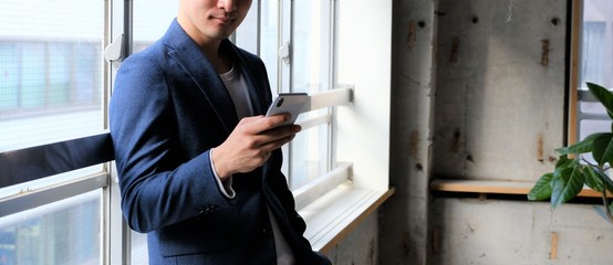 ビジネスマン　ポートレート