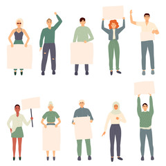 People taking part in parade