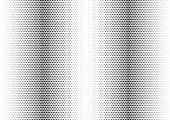 Abstract halftone dotted background. Monochrome pattern with dot and circles.  Vector modern pop art texture for posters, sites, business cards, cover postcards, interior design, labels, stickers.