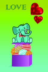 happy birthday greeting card