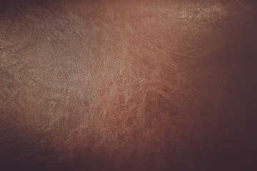 Brown leather seat background