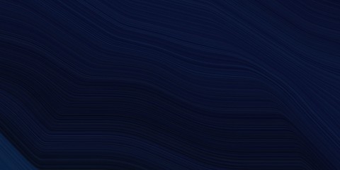 background graphic with modern curvy waves background design with very dark blue and black color