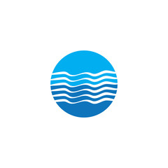 Waves Logo Template vector symbol