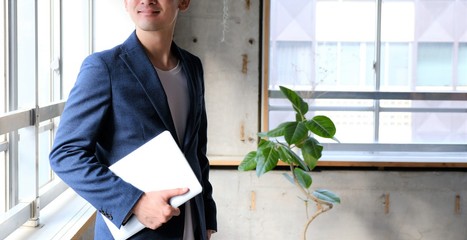ビジネスマン　ポートレート