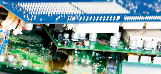 Electronic industry devices waste  recycling
