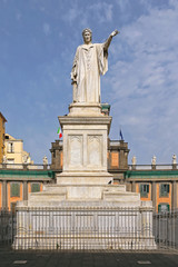 Piazza Dante in Naples Italy