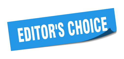 editor's choice sticker. editor's choice square sign. editor's choice. peeler