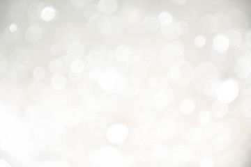 Abstract bokeh lights with soft light background. Blur wall.