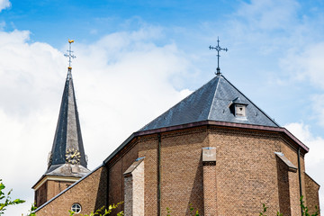 Fototapeta na wymiar Church in Wijchen. The Netherlands