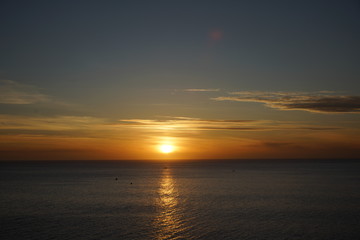 Fototapeta na wymiar Sunset de Gran Canaria, Canary Islands, Spain