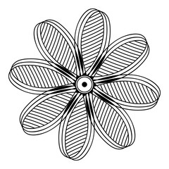 Ethnic Mandala Ornament. Arabic, Pakistan, Moroccan, Turkish, Indian, Spain motifs