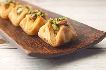 South Indian traditional snacks Pistachio Baklava