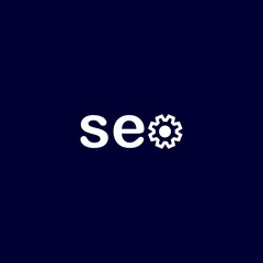 Seo vector icon sign logo