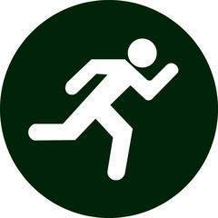 Editable Vector.  Posed Figures for Warning Signage and Flyers
