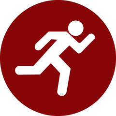 Editable Vector.  Posed Figures for Warning Signage and Flyers