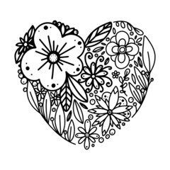 Vector heart. Vector illustration. Valentine's day