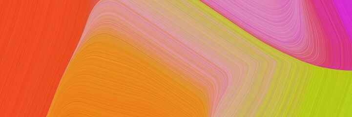 header background graphic with abstract waves design with bronze, pastel magenta and dark salmon color