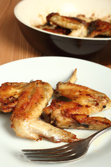 Fried chicken wings