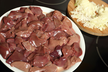 Raw Chicken Liver