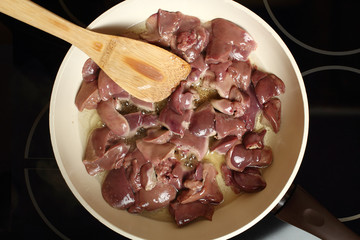 Cooking Chicken Liver