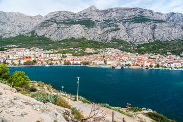 Beautiful Beach Near Makarska, Dalmatia, Croatia