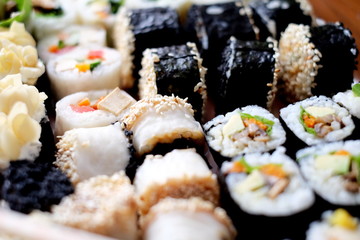 Vegetarian Sushi Rolls