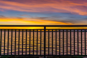 Fototapeta premium Sunset Of Many Colors