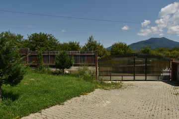 Bistrita, summer landscape in Stramba 2019,ROMANIA