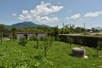 Bistrita,  summer landscape in Stramba 2019,ROMANIA