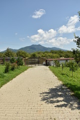 Bistrita,  summer landscape in Stramba 2019,ROMANIA