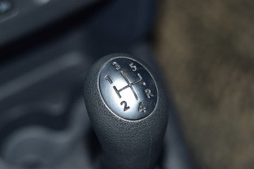 shift lever for a passenger car's manual transmission