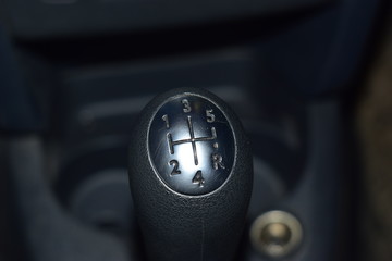 shift lever for a passenger car's manual transmission