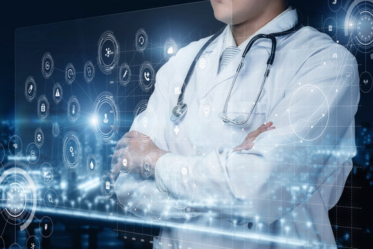 The concept of modern information technology in medicine.